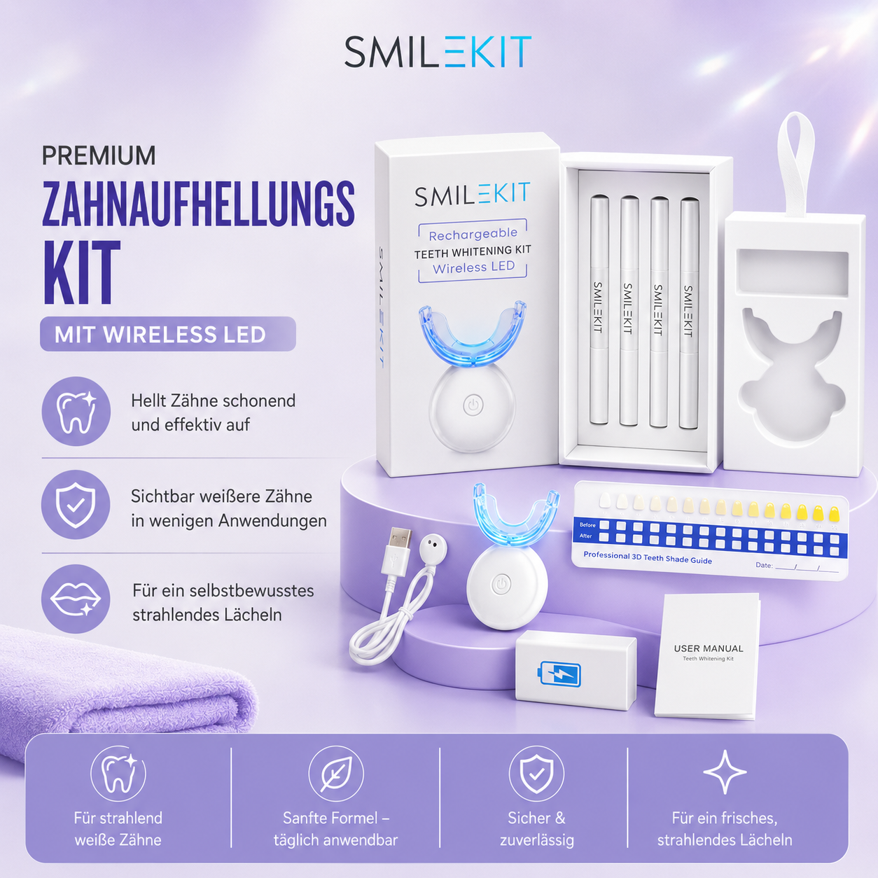 DR. ORAL™ Professional LED Whitening Kit