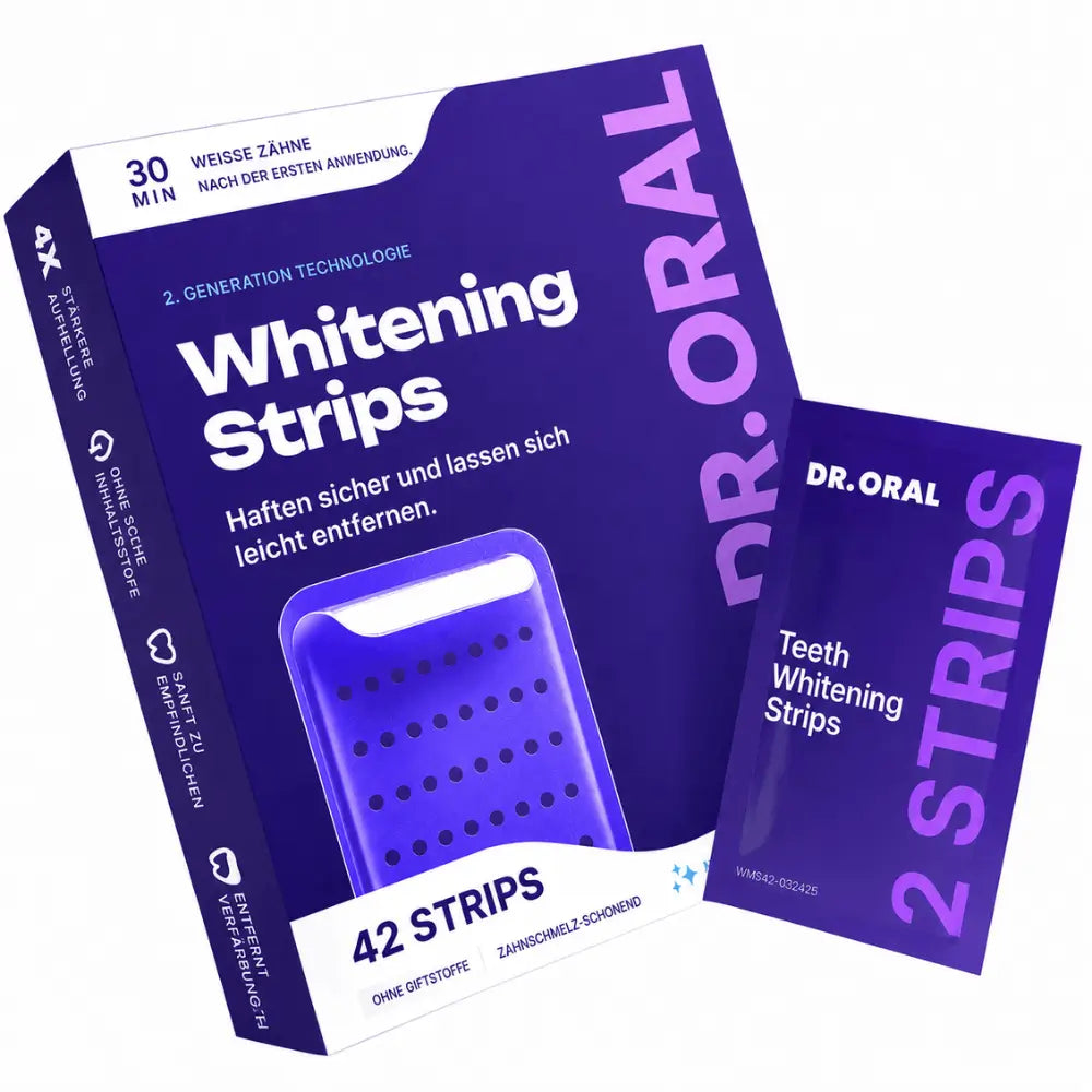 DR. ORAL™  PURPLE WHITENING STRIPS